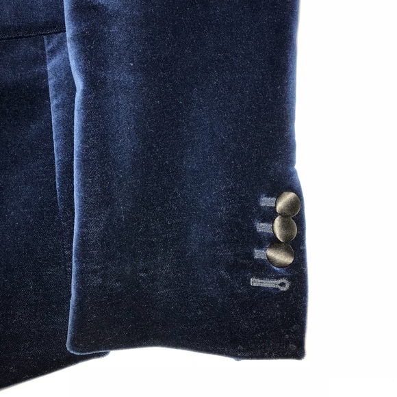 Dsquared2 Blue Velvet Blazer - Picture 3 of 4